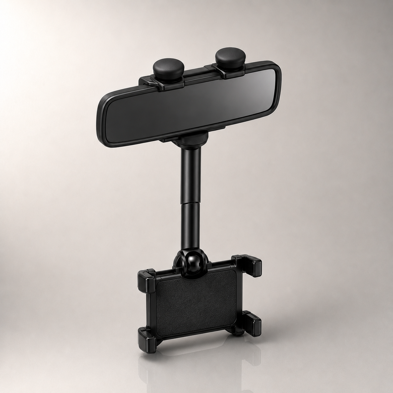 360° Rearview Mirror Phone Holder