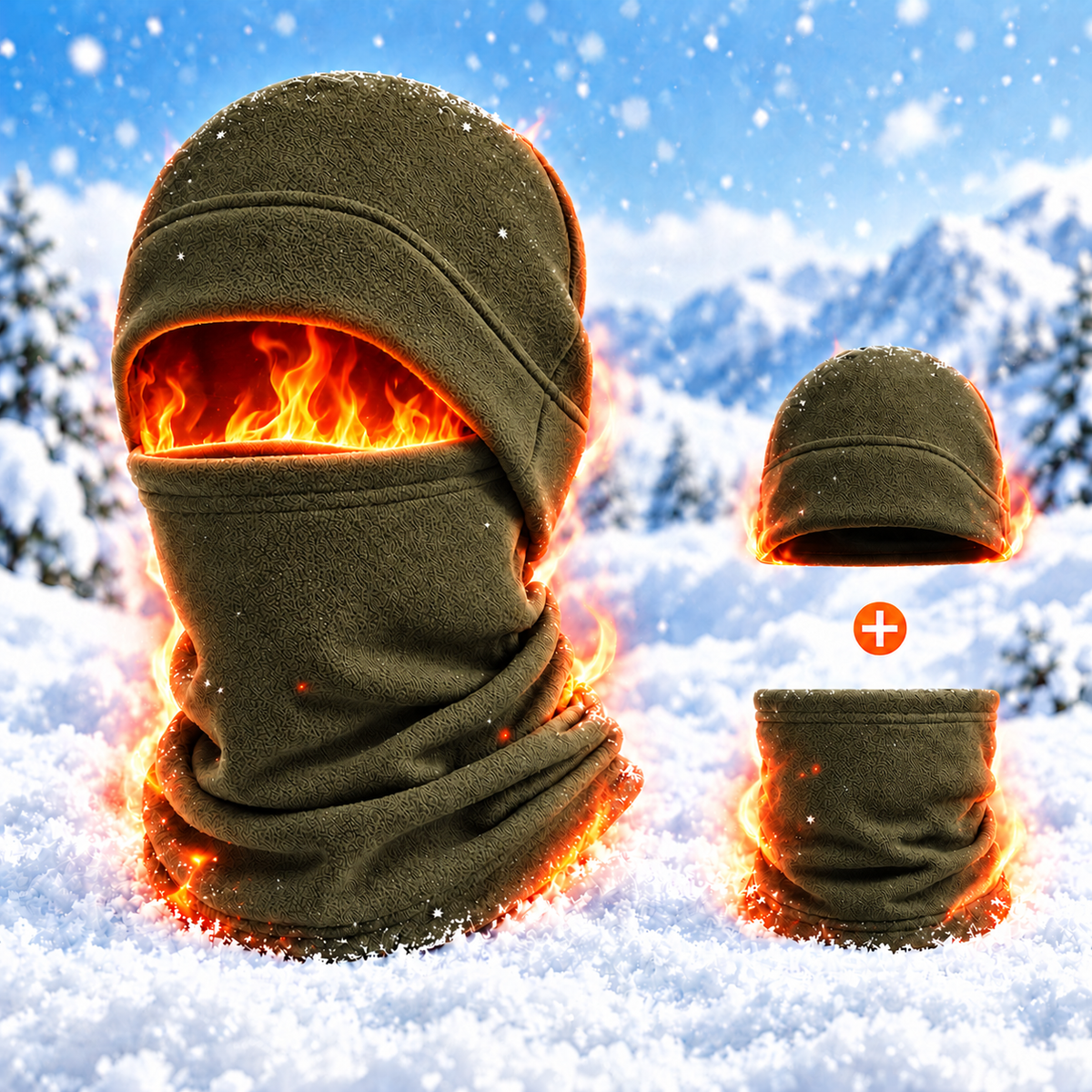 2-Piece Windproof All In One Set