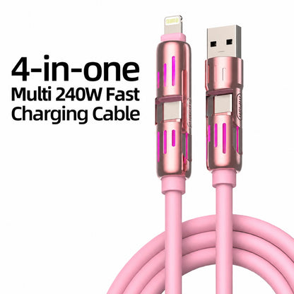 4-in-1 Universal 240W Fast Charging Cable