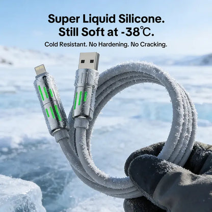 4-in-1 Universal 240W Fast Charging Cable