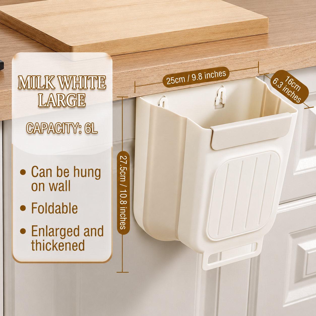 Foldable Hanging Trash Bin
