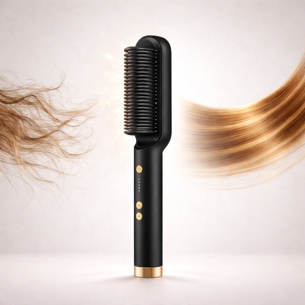 Electric Hair Straightener Comb