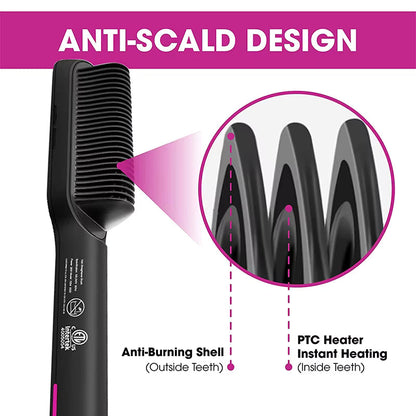 Electric Hair Straightener Comb