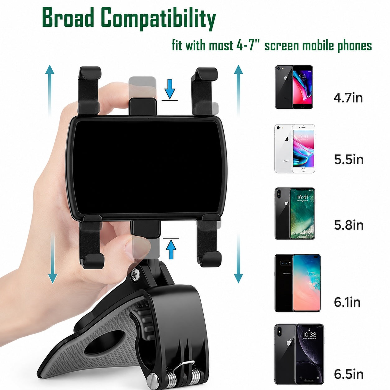 360° Dashboard Car Phone Holder