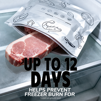 Reusable Aluminum Foil Sealable Food Storage Bags