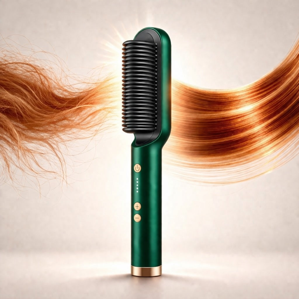 Electric Hair Straightener Comb
