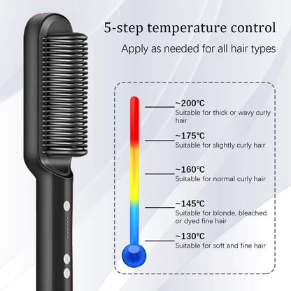Electric Hair Straightener Comb