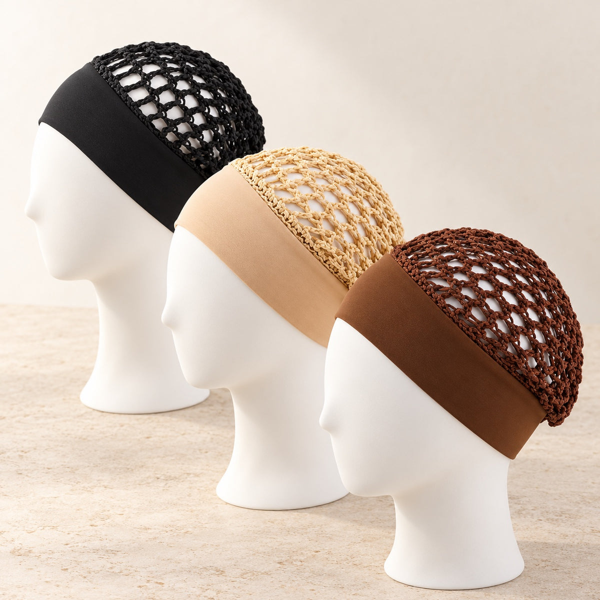 Dry Hair Cap Set (3 Pack)