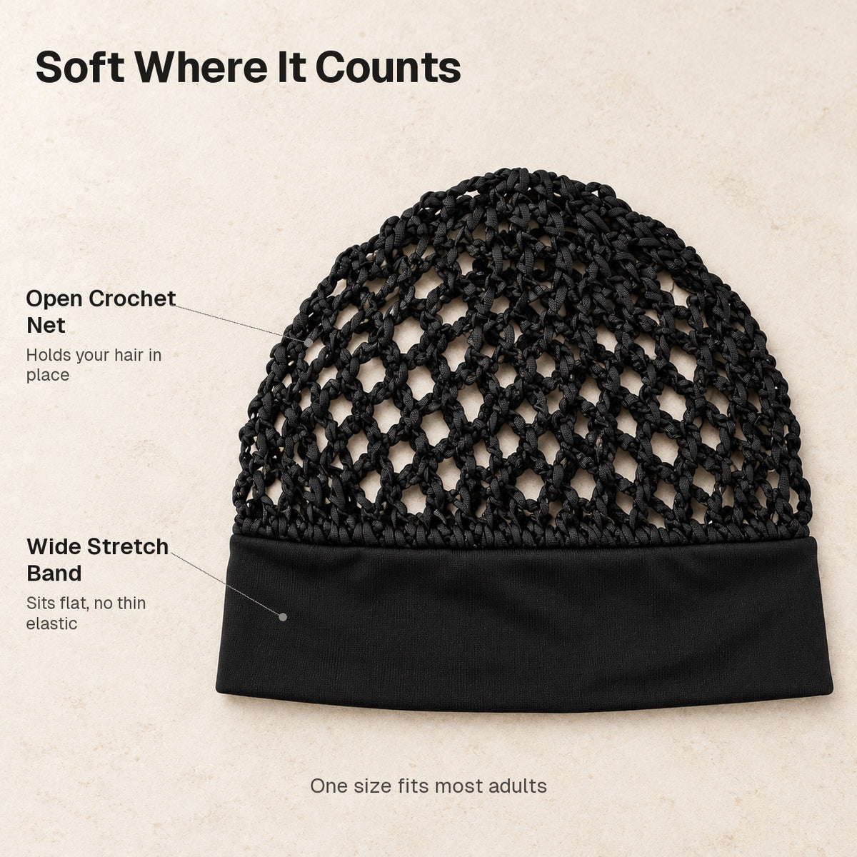 Dry Hair Cap Set (3 Pack)