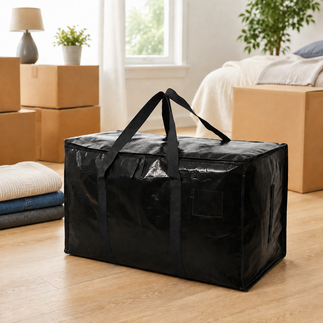 Heavy Duty XXL Moving Bag With Wrap-Around Handles