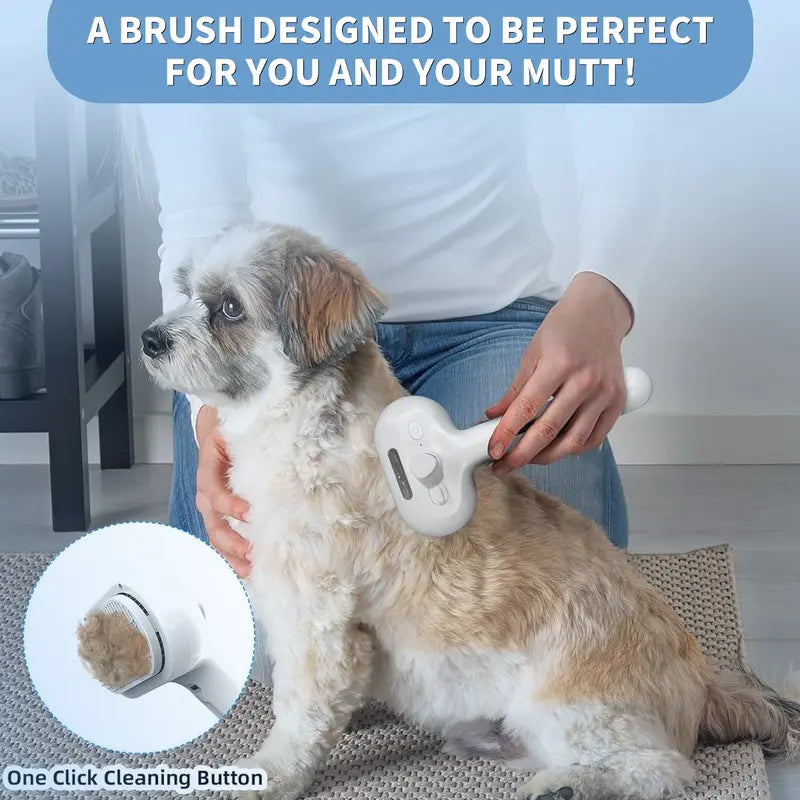 Pet Hair Removal Spray Brush