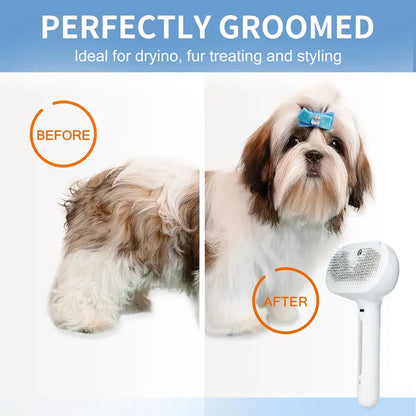 Pet Hair Removal Spray Brush