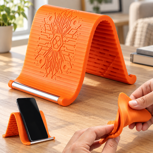 Flexible Silicone Phone & Tablet Stand.