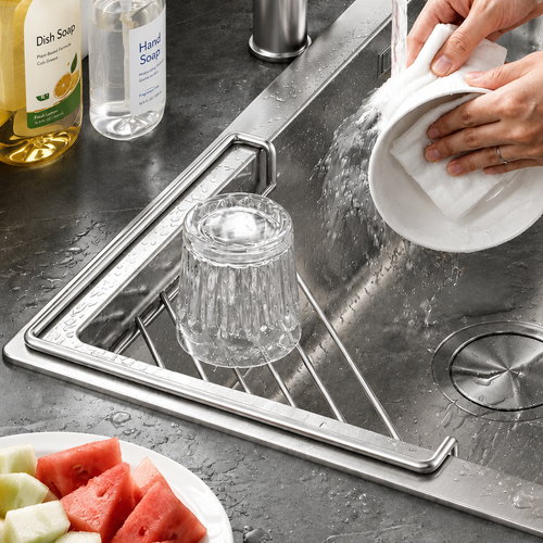 Corner Sink Shelf Drying Rack