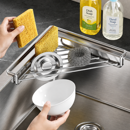 Corner Sink Shelf Drying Rack