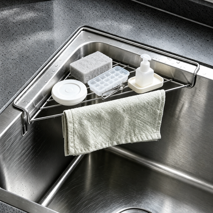 Corner Sink Shelf Drying Rack