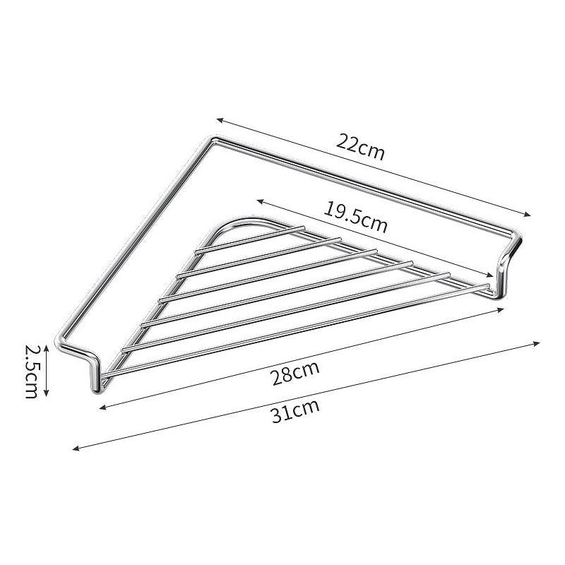 Corner Sink Shelf Drying Rack