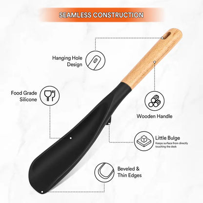 Premium Multi-Functional Silicone Cooking Spoon & Spatula