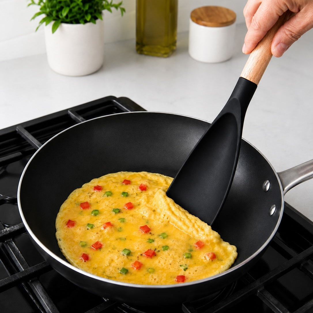 Premium Multi-Functional Silicone Cooking Spoon & Spatula