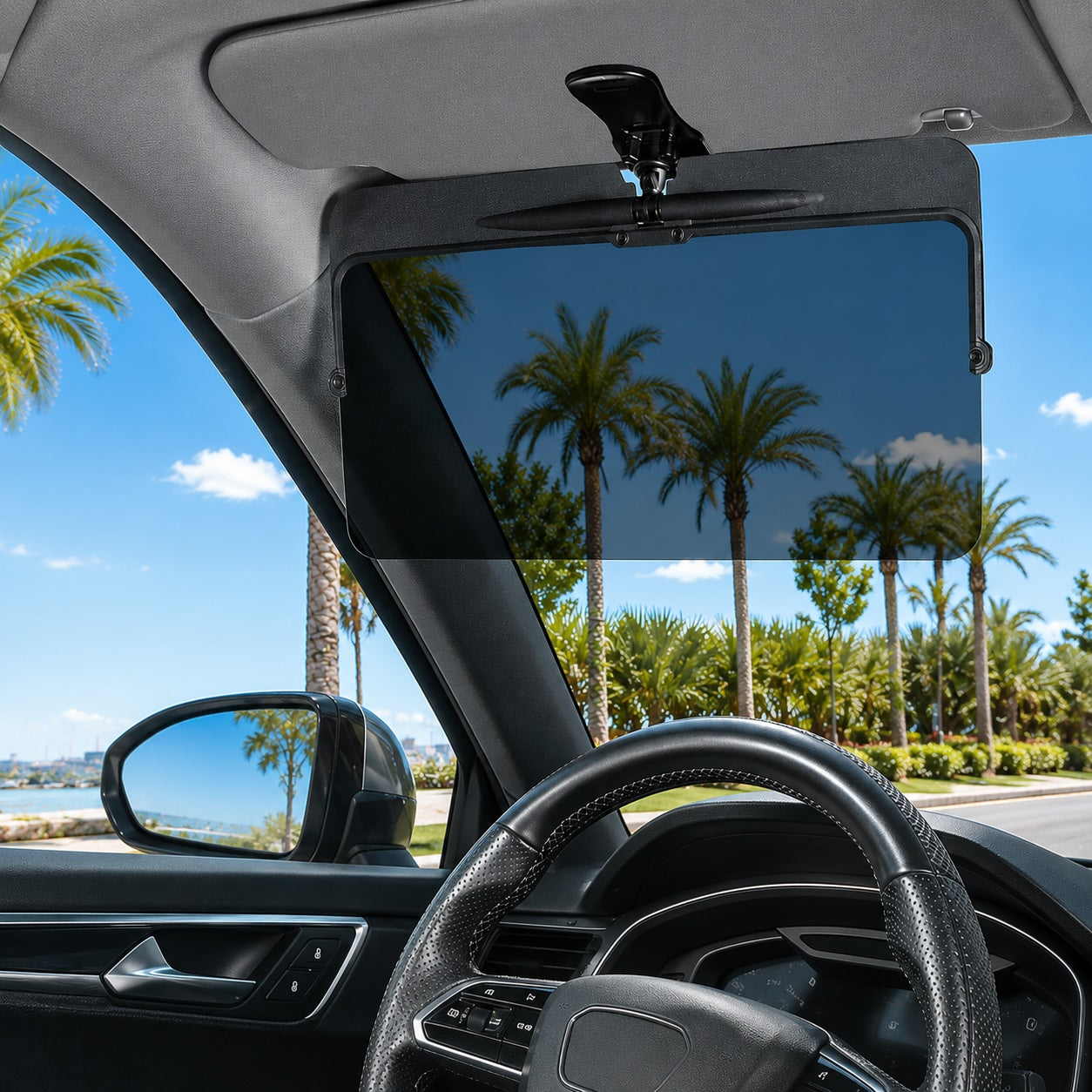 Universal Anti-Glare Polarized Sun Visor Extender
