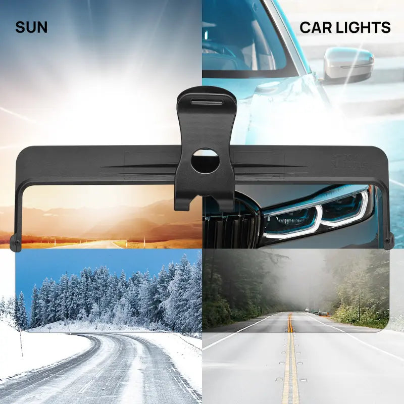 Universal Anti-Glare Polarized Sun Visor Extender