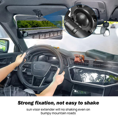 Universal Anti-Glare Polarized Sun Visor Extender