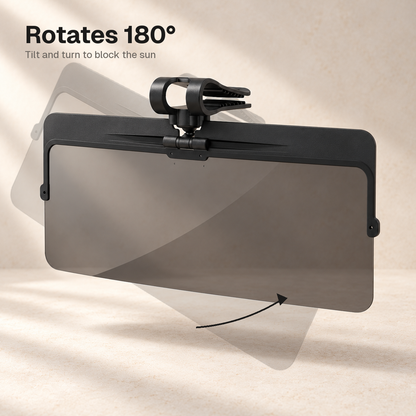 Universal Anti-Glare Polarized Sun Visor Extender