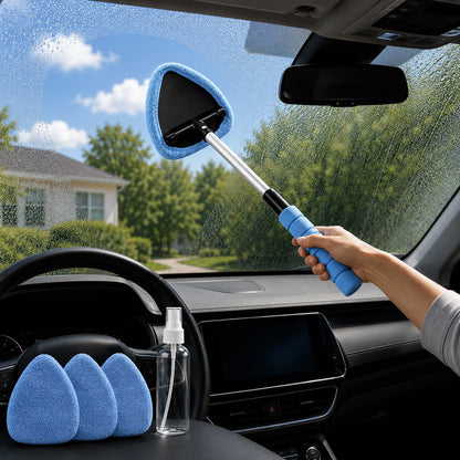 Extendable Windshield Cleaning Tool Kit