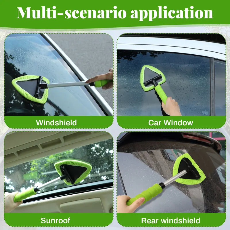 Extendable Windshield Cleaning Tool Kit