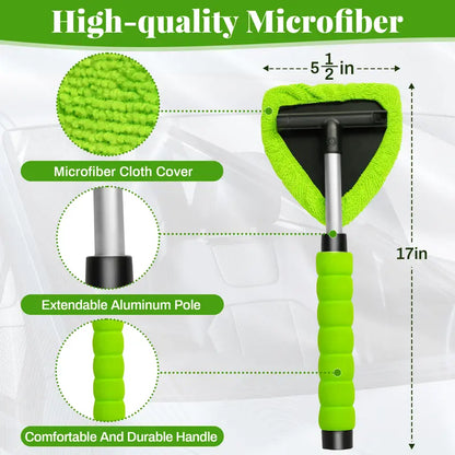 Extendable Windshield Cleaning Tool Kit