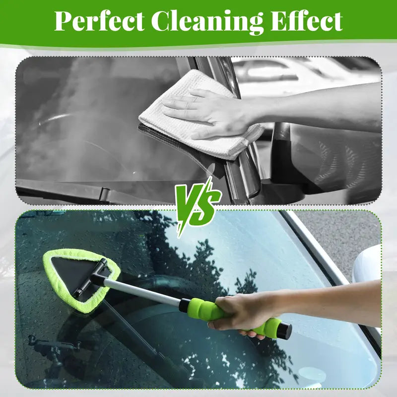 Extendable Windshield Cleaning Tool Kit